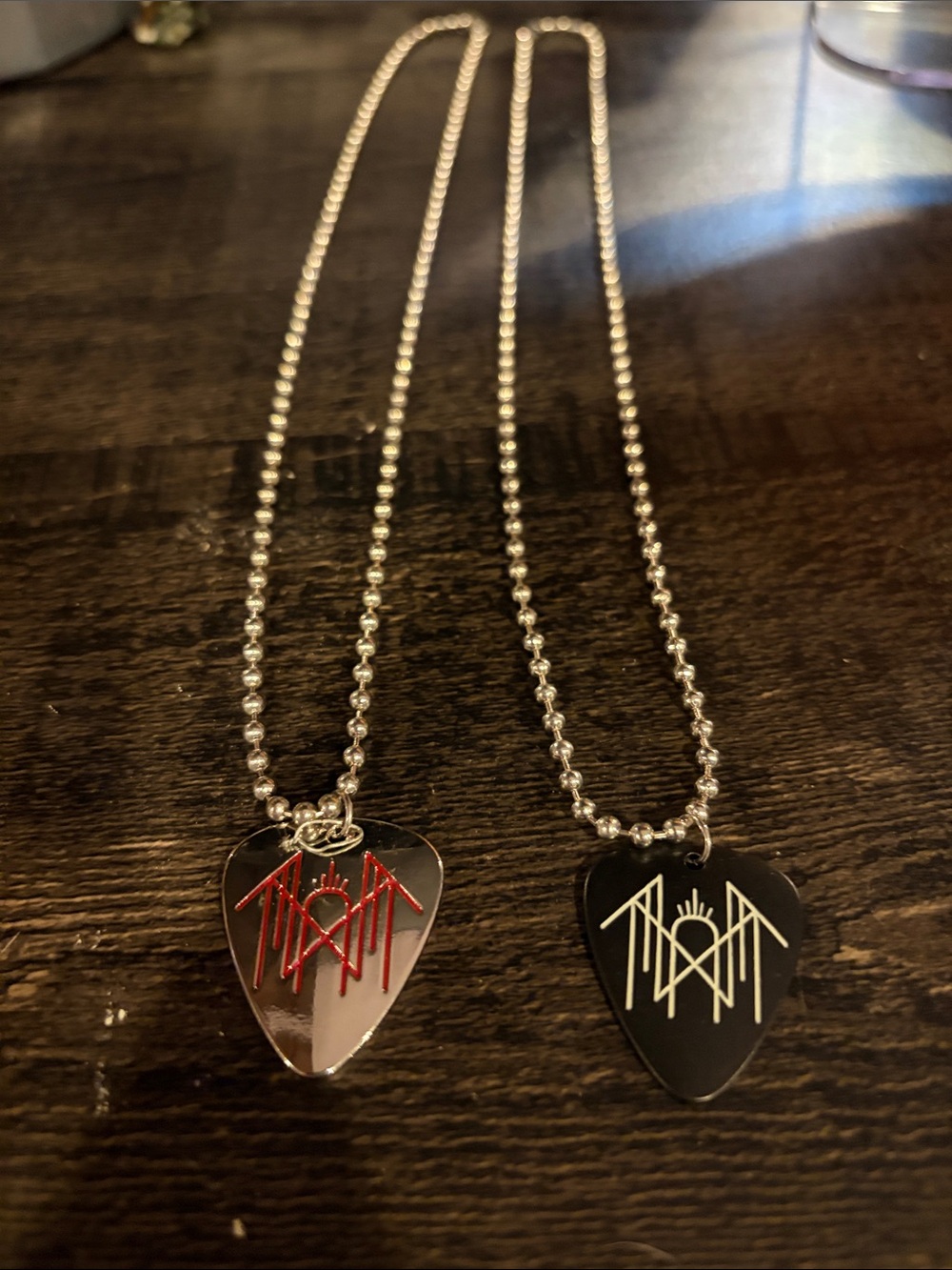 Guitar Pick Necklace Duo Sleep Token
